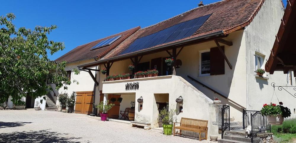 Le Chaumois Hotell Saint-Boil Eksteriør bilde